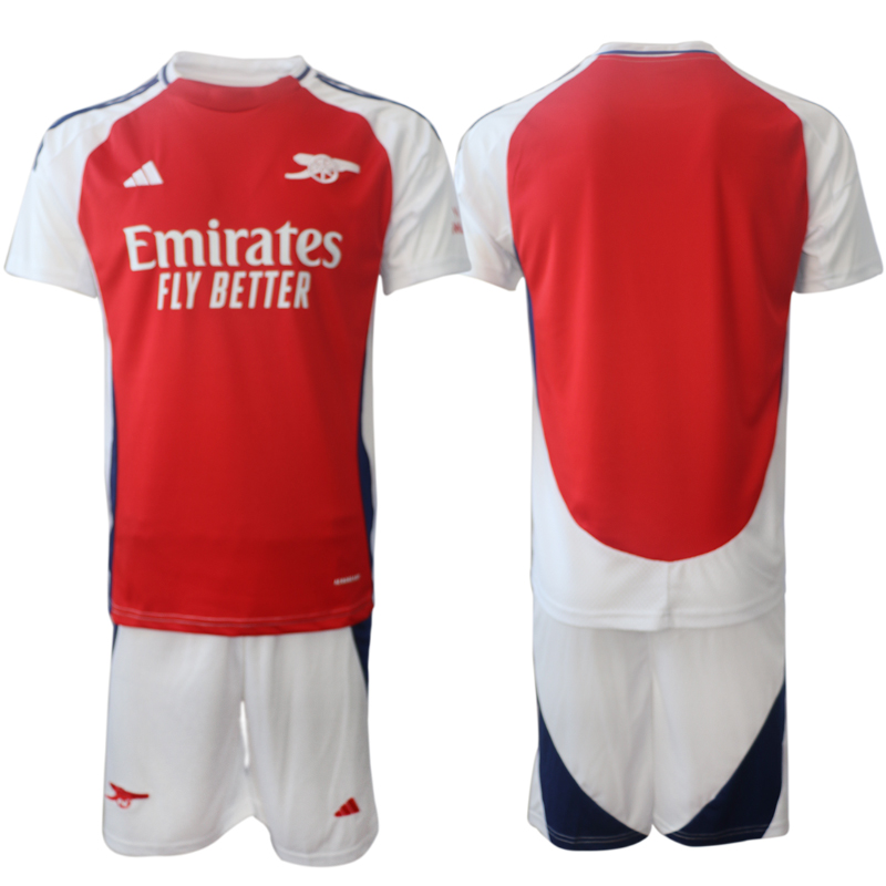 Kaufe Herren Arsenal 2024 25 Heimtrikot rot und weiß Trikotsatz Kit