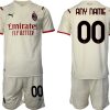 AC Mailand 2021/22 Herren Auswärts Trikot beige/rot günstig online kaufen-1