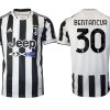 Günstige Fußballtrikots Juventus Heimtrikot 2022 Weiss/Schwarz mit Aufdruck Bertancur 30