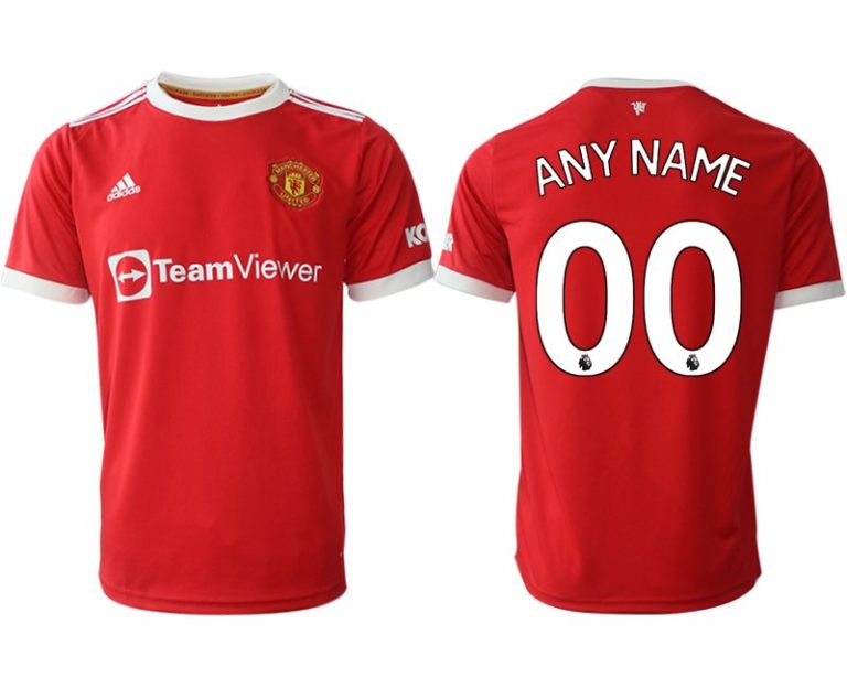 Günstige Fußballtrikots Manchester United Trikot Home 2022 Rot bestellen-1