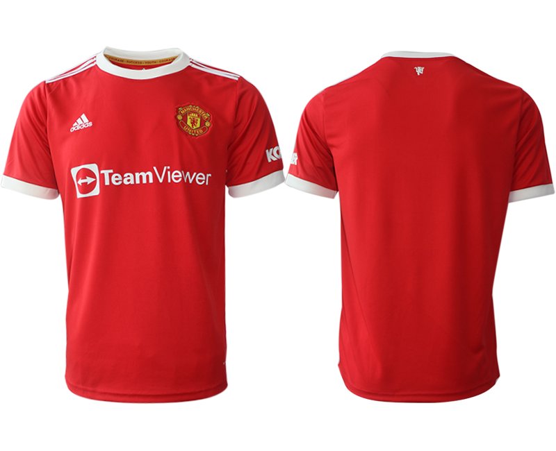 Günstige Fußballtrikots Manchester United Trikot Home 2022 Rot bestellen