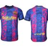 Herren Drittes Trikot FC Barcelona Third Stadium Shirt 2021/22 dunkelblau/gelb