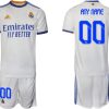 Real Madrid Herren Heimtrikot 2022 weiß blau ein Trikot für Fans zum Feiern-1