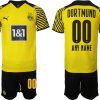 Gelbe Trikotsatz Borussia Dortmund 2022 Fußball-Trikots online kaufen Anpassbarer-1