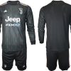 Juventus Turin Herren Auswärts Trikot 2021/22 schwarz weiß