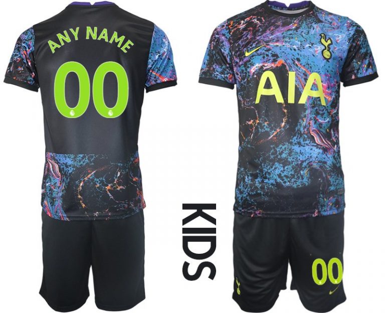 Kinder Tottenham Hotspur 2022 Trikot Away (+ Kurze Hosen)-1