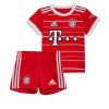 Kinder Trikotsatz FC Bayern München Heimtrikot rot 2022