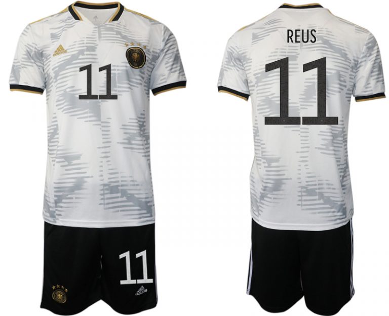 Neue DFB Deutschlands WM-Trikot 2022 football shirt mit Aufdruck REUS 11