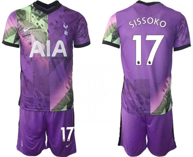 Tottenham Hotspur 21-22 Drittes Trikot Kurzarm mit Aufdruck SISSOKO 17