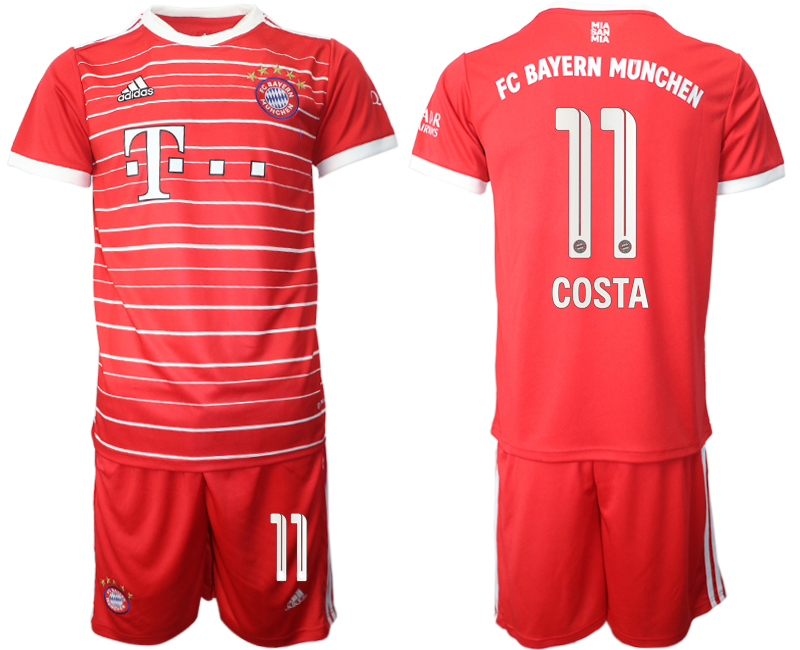 Trikotsatz FC Bayern München Heimtrikot 2022-2023 Shirt Herren COSTA 11