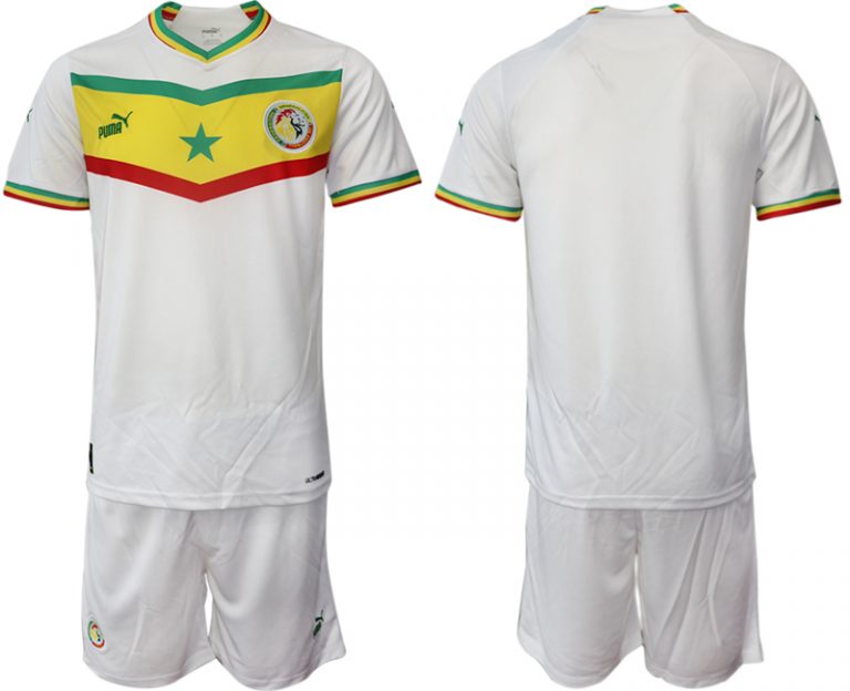 Senegal Heimtrikot Home WM 2022 Weiss für Herren