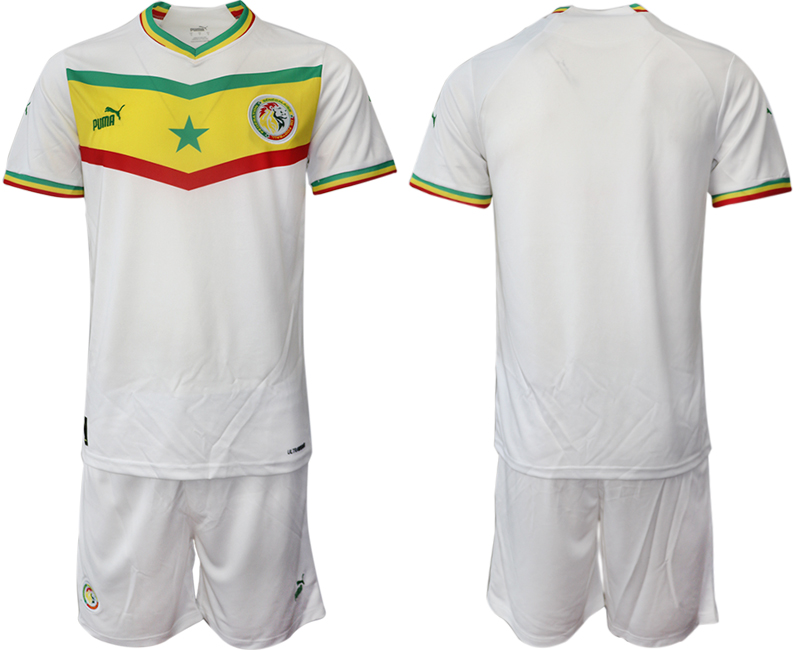 Senegal Heimtrikot Home WM 2022 Weiss für Herren