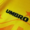 Vintage Signed Brasilien Fußball Heimtrikot 1993-1994 Umbro Cafu Brasil Herren Fußballtrikots-3