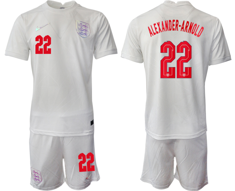 2022 UEFA European England Women’s Euro Heimtrikot Kurzarm mit Aufdruck ALEXANDER-ARNOLD 22