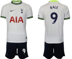 Tottenham Hotspur 2023 Heim Trikot weiß marineblau Fußballtrikot Trikotsatz BALE 9