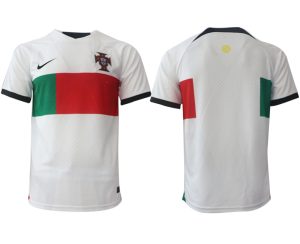 Personalisierbar Fußballtrikot Portugal WM 2022 Auswärtstrikot online bestellen