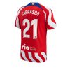 Atletico Madrid Heimtrikot 22-23 Kurzarm Fußballtrikots für Herren Yannick Carrasco 21