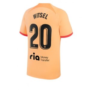 Fußballtrikots für Herren Atlético Madrid 2022-23 Drittes Trikot Kurzarm Axel Witsel 20