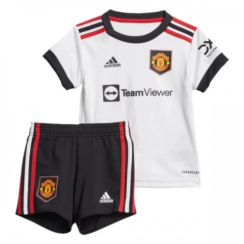 Kinder Trikotsatz Manchester United 22-23 Auswärtstrikot Bestseller Fußballtrikot