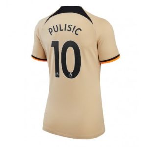 Frauen Chelsea 3rd trikot 2022-23 Kurzarm Fußballtrikot Kaufen Christian Pulisic 10