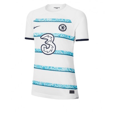 Frauen Fußballshirts Chelsea Auswärtstrikot 2022-23 Kurzarm