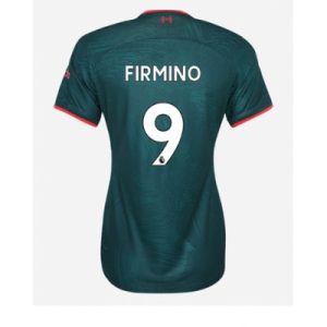 Frauen Liverpool 3rd trikot 2022-23 Kurzarm Fußballtrikots Roberto Firmino 9