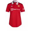 Frauen Trikot Kurzarm Manchester United Heimtrikot 22-23 rot