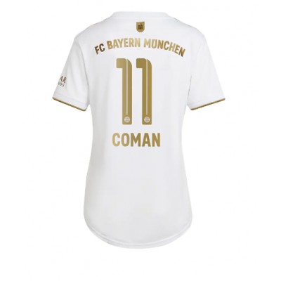 Fußballtrikot für Frauen FC Bayern Munich Auswärtstrikot 2022-23 Kurzarm Kingsley Coman 11