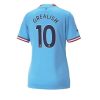 Fussballtrikots Günstig Damen Manchester City Heimtrikot 2022-23 Kurzarm Jack Grealish 10