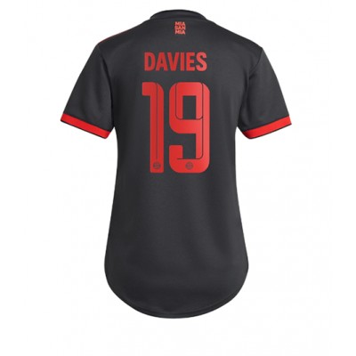 Fussballtrikots Guenstig Frauen FC Bayern Munich 3rd trikot 2022-2023 Kurzarm Alphonso Davies 19