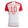 Herren Heimtrikot Bayern München 2023-24 Trikot Kurzarm Leroy Sane 10