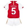 Kinder Fußballtrikots FC Arsenal Heimtrikot Trikotsatz Kurzarm + Kurze Hosen Thomas Partey 5