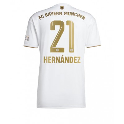 Fußballtrikot für Herren Bayern Munich Auswärtstrikot 2022-23 Kurzarm Lucas HERNÁNDEZ 21