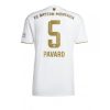 Fußballtrikot Herren Sale Bayern Munich Auswärtstrikot 2022-23 Kurzarm Benjamin Pavard 5