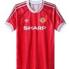 Vintage Manchester United 1990/92 Heimtrikot Fussballtrikots für Herren