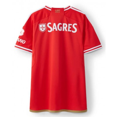 Günstig Fussballtrikots Herren Benfica Heimtrikot 2023-24 Kurzarm-1