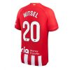 Herren Fußballtrikots Atletico Madrid Heimtrikot 2023-24 Kurzarm Axel Witsel 20