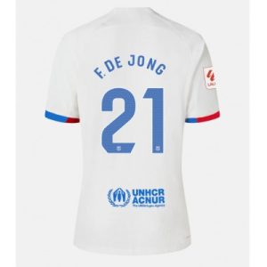 Fußballtrikot für Herren FC Barcelona Auswärtstrikot 2023-24 Kurzarm Frenkie de Jong 21