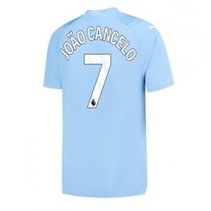 Fußballtrikot Herren Sale Manchester City 2023-2024 Heimtrikot Kurzarm Joao Cancelo 7