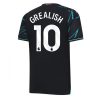 Herren Manchester City 3rd trikot 2023-24 Kurzarm schwarz Jack Grealish 10