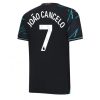 Herren Manchester City 3rd trikot 2023-24 Kurzarm schwarz Joao Cancelo 7