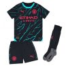 Kinder Manchester City 3rd trikot 2023-2024 Trikotsatz