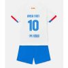 Kindertrikot FC Barcelona Auswärtstrikot 2023-24 Fußballtrikot Trikotsatz Ansu Fati 10