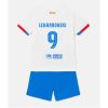 Kindertrikot FC Barcelona Auswärtstrikot 2023-24 Fußballtrikot Trikotsatz Robert Lewandowski 9