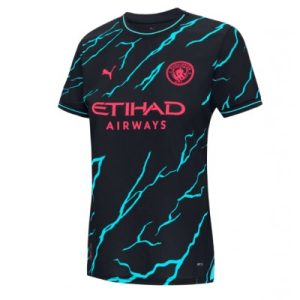 Frauen Fußball Trikot Manchester City 3rd trikot 2023-24 Kurzarm