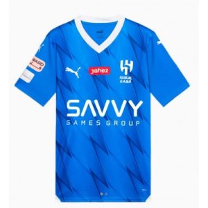 Herren Günstige Fußballtrikots Al-Hilal Heimtrikot 2023-2024 Kurzarm