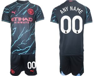 Herren Set Manchester City Drittes Trikot 2023/24 bestellen Personalisierbar