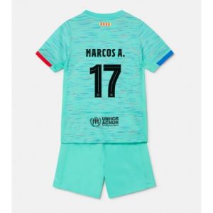 Kinder Trikot FC Barcelona 23-24 Drittes Trikot Trikotsatz Marcos Alonso 17