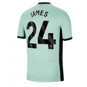 Bestseller Fußballtrikot Chelsea 3rd trikot 2023-24 Kurzarm Reece James 24