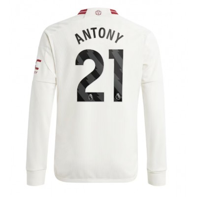 Günstige Fußballtrikots Manchester United 3rd trikot 2023-24 Langarm Antony 21